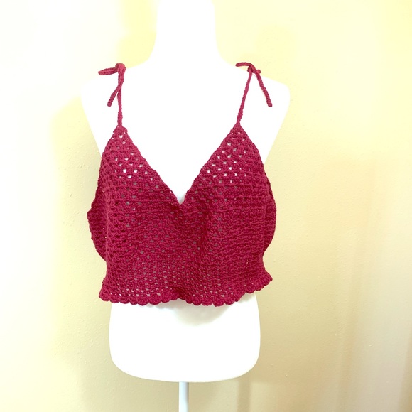 Tops - Hand made knitted top